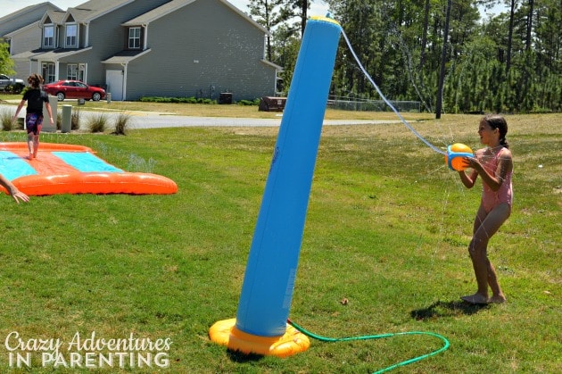 Throwing H2OGO! Tether Ball Splash